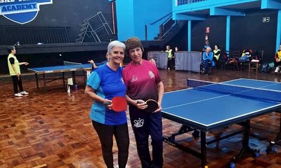 Miriam Monteiro de Limeira vence Promissão no Tênis de Mesa nos Jogos da Melhor Idade em Itatiba SP 2024