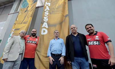 Cerimonial do TMB Platinum - Campeonato Brasileiro homenageia Claudio Massad e Paco
