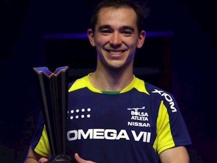 Campeão! Hugo Calderano supera Darko Jorgic e fatura o WTT Star Contender no Catar