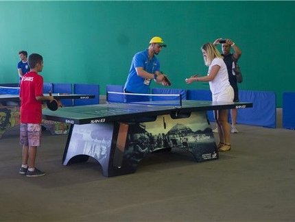 Do pingue-pongue ao tênis de mesa: ação na Rio 2016 busca popularizar o esporte no Brasil