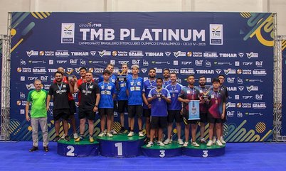 Seleção de Santa Catarina bate São Paulo e garante o título do Absoluto C masculino do TMB Platinum - Campeonato Brasileiro