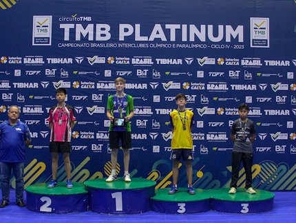 Vinicius Rech vence Theo Tadima e conquista o Sub-13 masculino do TMB Platinum - Campeonato Brasileiro
