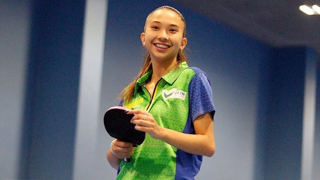 Giulia Takahashi priorizou o tênis de mesa e será 