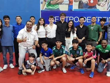 Marcos Augusto de Souza é empossado presidente da Federação de Tênis de Mesa do Amapá