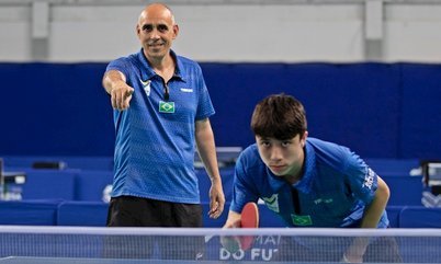 Pela primeira vez juntos na Seleção, Paco e Felipe Arado possuem relação familiar, mas de muito trabalho