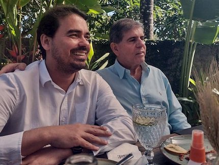 COLUNA DO PRESIDENTE – Um momento muito agradável ao lado do presidente da Federação Paulista