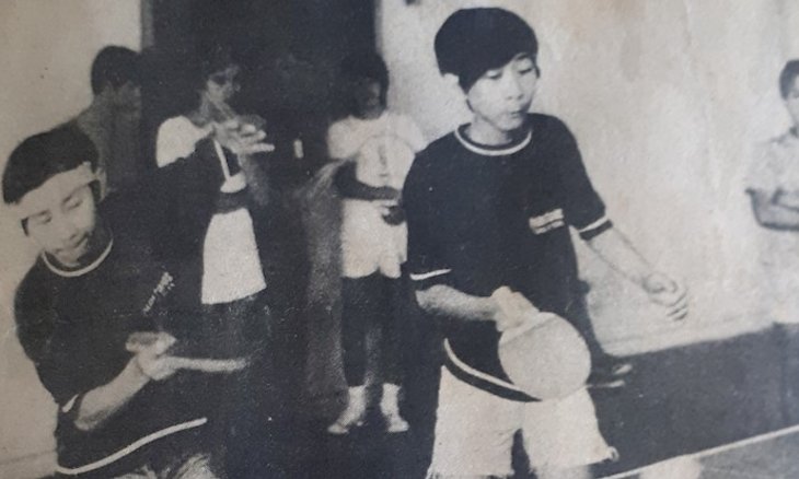 Reprodução do jornal Cidade de Santos, em 1972, co