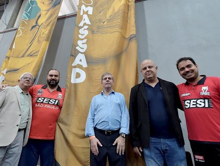 Cerimonial do TMB Platinum - Campeonato Brasileiro homenageia Claudio Massad e Paco