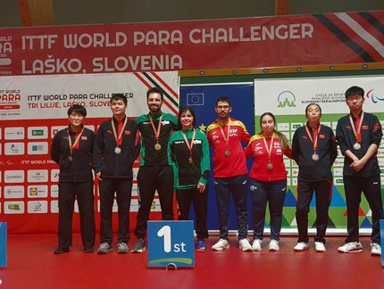 Brasil no topo: atletas paralímpicos lideram rankings mundiais da ITTF