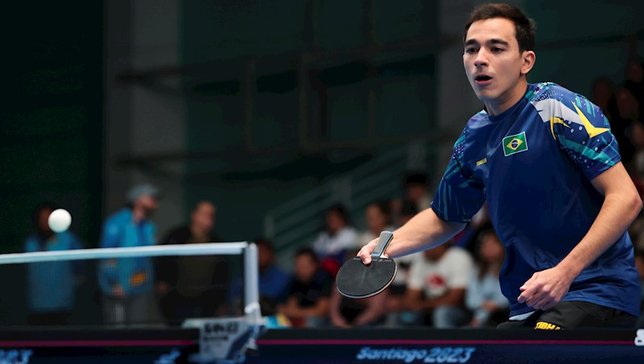 Hugo Calderano vai em busca do título inédito em M