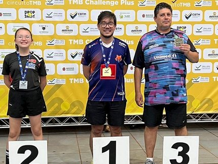 Academia Speed Pong é vice-campeã geral do TMB Challenge Plus de Maringá