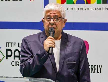 Vilmar Schindler comemora Brasil no mapa do tênis de mesa mundial