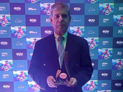 CBTM recebe o oitavo troféu consecutivo do Prêmio Sou do Esporte por suas boas práticas de governança