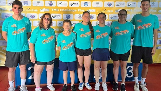 Equipe da AJTM fez bonito em Toledo. Foto: Divulga