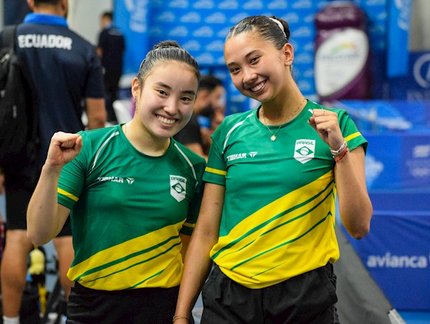 Duplas do Brasil avançam às semifinais e já garantem medalhas no Pan-Americano de El Salvador