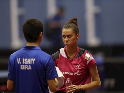 Bruna Takahashi e Vitor Ishiy se despedem do Grand Smash após derrota nas oitavas de final de duplas