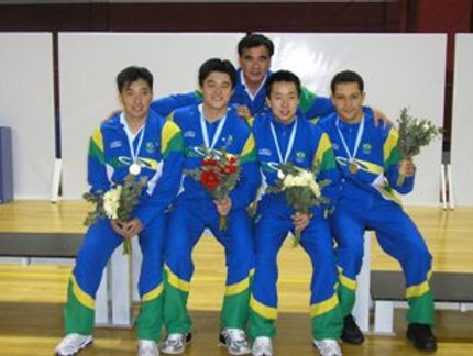 BRASIL É CAMPEÃO NA EQUIPE MASCULINA