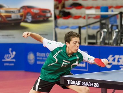 Isaac Zauli se despede do Sul-Americano adulto nas quartas individuais