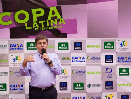 Cerimônia marca a abertura da Copa Brasil e da Copa Latina, em Manaus