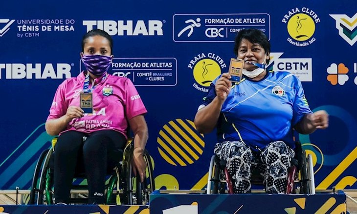 Auzeni Silva (dir.) foi a grande campeã da classe 