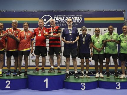 Leões do Norte superam Cariocas do Veterano 6 no 53° Campeonato Brasileiro de Tênis de Mesa