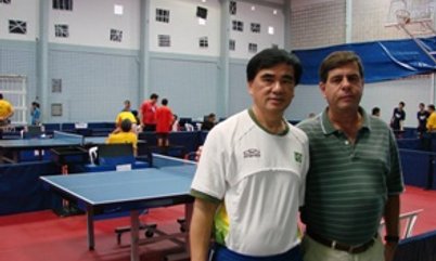 ALAOR E WEI JIANREN PRESTIGIAM OLIMPÍADAS ESCOLARES