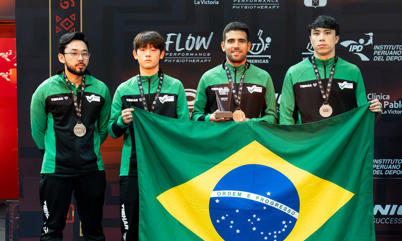 Equipe masculina garante prata por equipes no Pan-Americano de Lima
