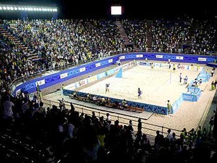 ARENA DE COPACABANA PRONTA PARA O PAN