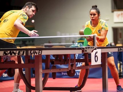 Brasil conquista duas medalhas de bronze no torneio de duplas no Aberto Paralímpico Fa40 da Eslovênia