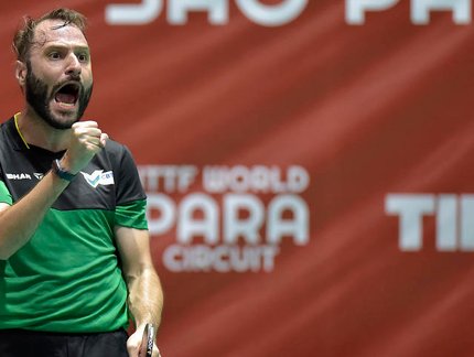 Luiz Filipe Manara leva o tênis de mesa paralímpico ao Showcase do Smash de Singapura