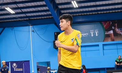 Hamilton Yamane é vice-campeão do Sub-19 no WTT Youth Contender Asunción II