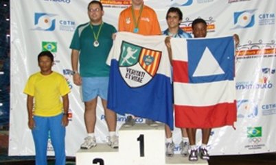 JOAQUIM BORBA FICA COM O OURO NO ABSOLUTO