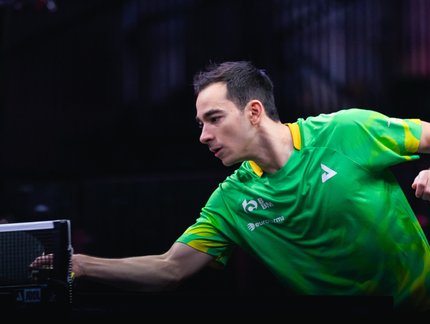 Hugo Calderano enfrenta Hiroto Shinozuka por vaga nas quartas de final do US Smash 2026