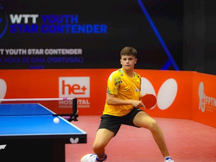 WTT Youth Star Contender Vila Nova de Gaia: confira os resultados dos atletas brasileiros no segundo dia de competição