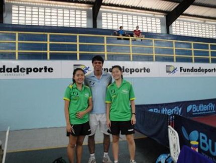CAROLINE KUMAHARA E KARINA HAYAMA SÃO BRONZE NO ABERTO DA VENEZUELA
