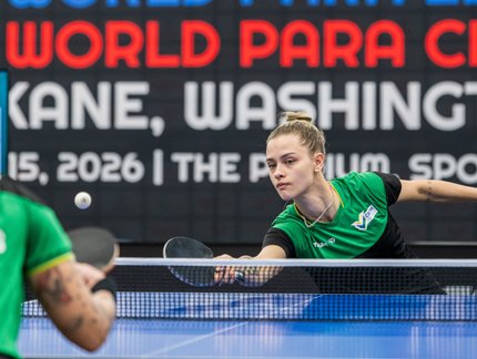 Atletas avançam às fases decisivas do ITTF Para Challenger de Spokane