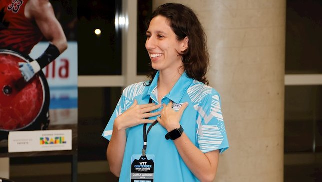 Responsável pela área de Mulher e Esporte da CBTM,
