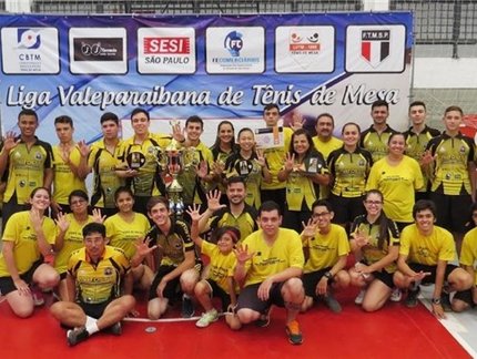 PELOS ESTADOS - Torneio da Liga Valeparaibana de Tênis de Mesa marca fim da temporada com homenagem ao presidente da CBTM
