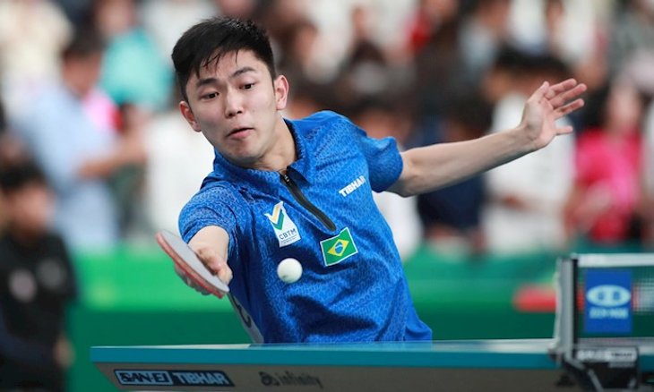 Eric Jouti é um dos brasileiros no WTT Contender. 