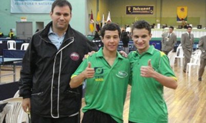 BRASIL É CAMPEAO SUL AMERICANO JUVENIL DE TÊNIS DE MESA