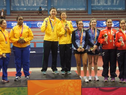 Dupla feminina garante mais um título para o Brasil nos Jogos Sul-americanos
