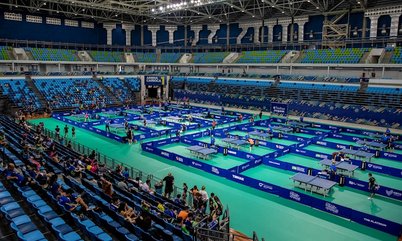 TMB Platinum recebe a Copa dos Refugiados como parte das comemorações do Dia Mundial do Tênis de Mesa