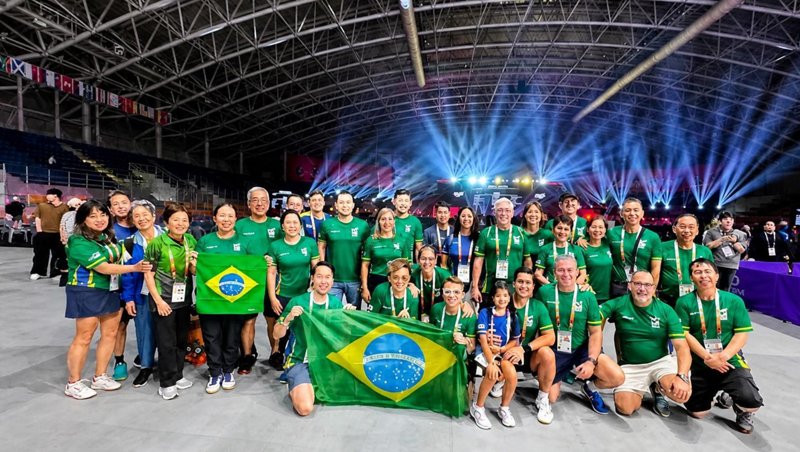 Brasil inicia caminhada no Mundial Master de Tênis de Mesa com 32 atletas na Coreia do Sul
