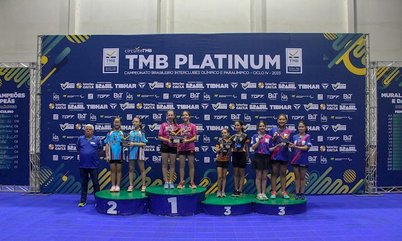 Associação dos Mesatenistas de Cascavel/PR fica com o título Sub-13 feminino do TMB Platinum - Campeonato Brasileiro