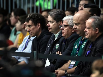 CBTM recebe presidente do COB no primeiro dia de finais do WTT Star Contender São José dos Campos