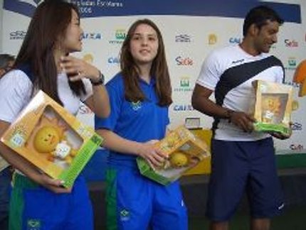 TÊNIS DE MESA PRESENTE NA TENDA CULTURAL