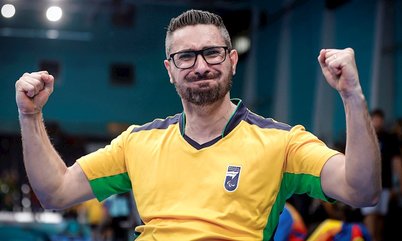 TÊNIS DE MESA NO PARAPAN – Fábio Silva é vice-campeão na classe 3 e conquista sua primeira medalha nos Jogos