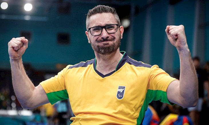 Fábio Silva comemorou sua primeira medalha no Para