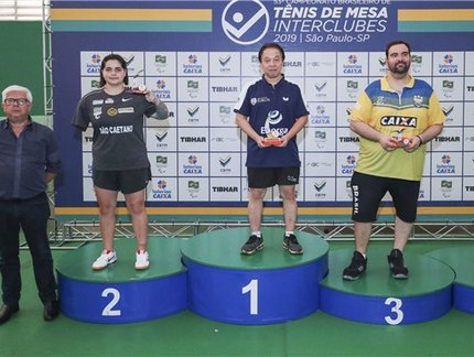 Temporada 2019 termina com novos clubes fortalecidos no cenário nacional do tênis de mesa