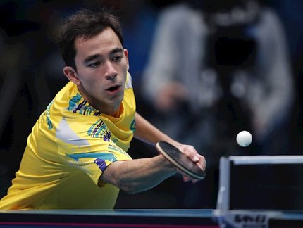 Hugo Calderano fica nas oitavas de final do Smash da Arábia Saudita